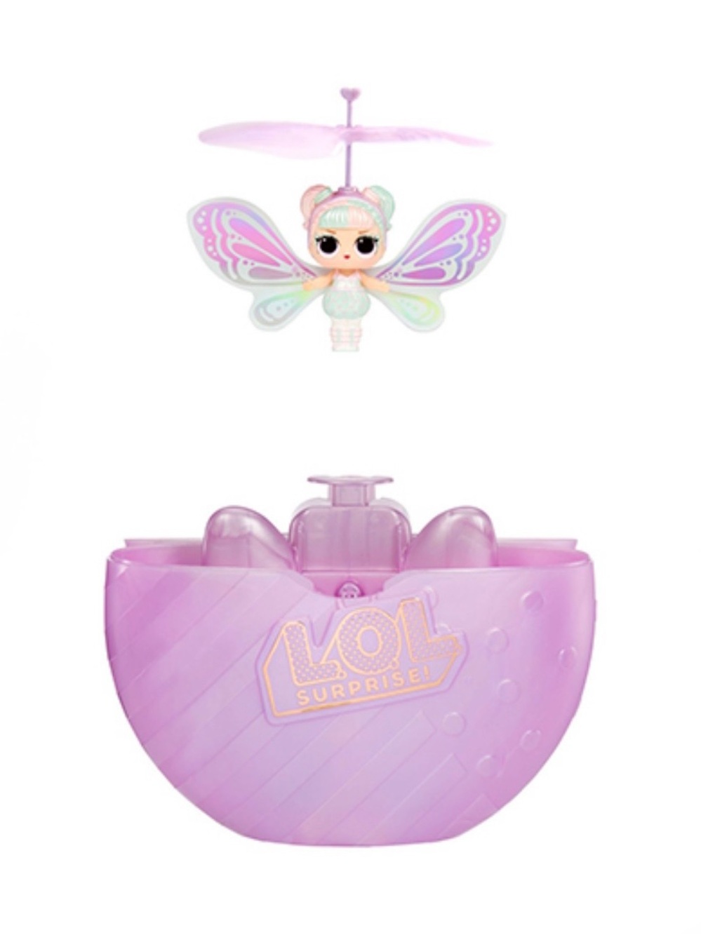 magical launcher bottle packaging for the L.O.L. Surprise! Magic Flyers toy